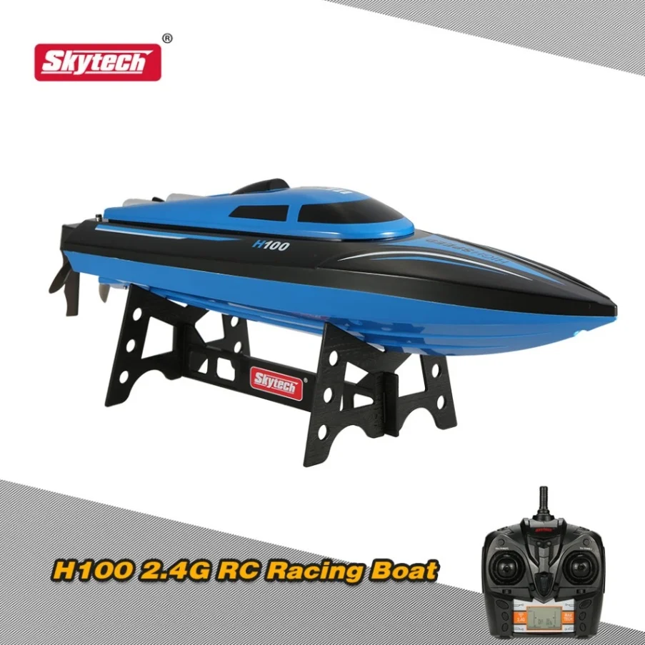 Оригинальная радиоуправляемая лодка Skytech H100 2 4G 20 км/ч управляемая высокой