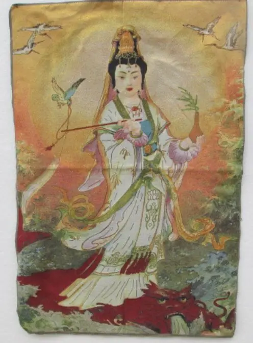 35 46 '/шелковая вышивка танка богиня гуанина в Тибете и Непале/2|guanyin| |
