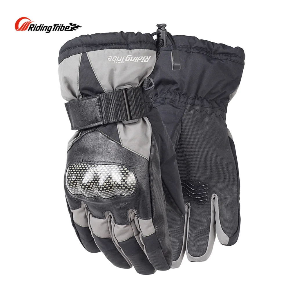 Езда племя мотоциклетные перчатки для зимы мужские и женские Guantes
