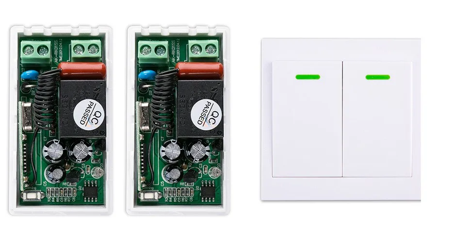 Новый AC220V 1CH беспроводной переключатель системы дистанционного управления 2 *