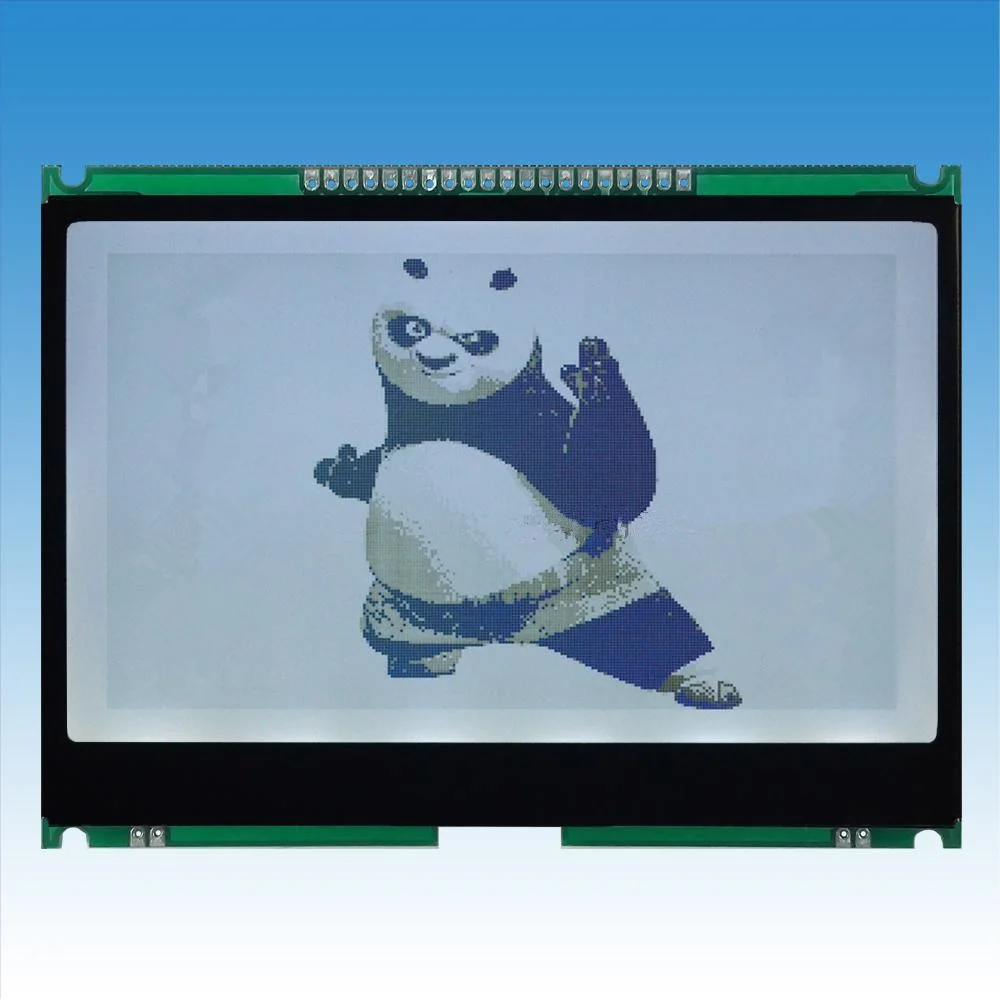 5 дюймов, cog lcd серый измерительный модуль с железной рамкой 256*160 ST75256 драйвер белого цвета SPI серийной параллельной IIC I2C порт большой размер