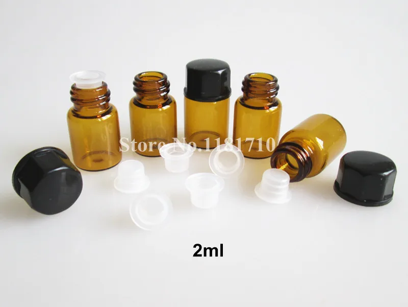 50 шт. флакон для эфирного масла 1 мл 2 3 5 мл|glass sample|glass sample vialplastic bottle with lids |
