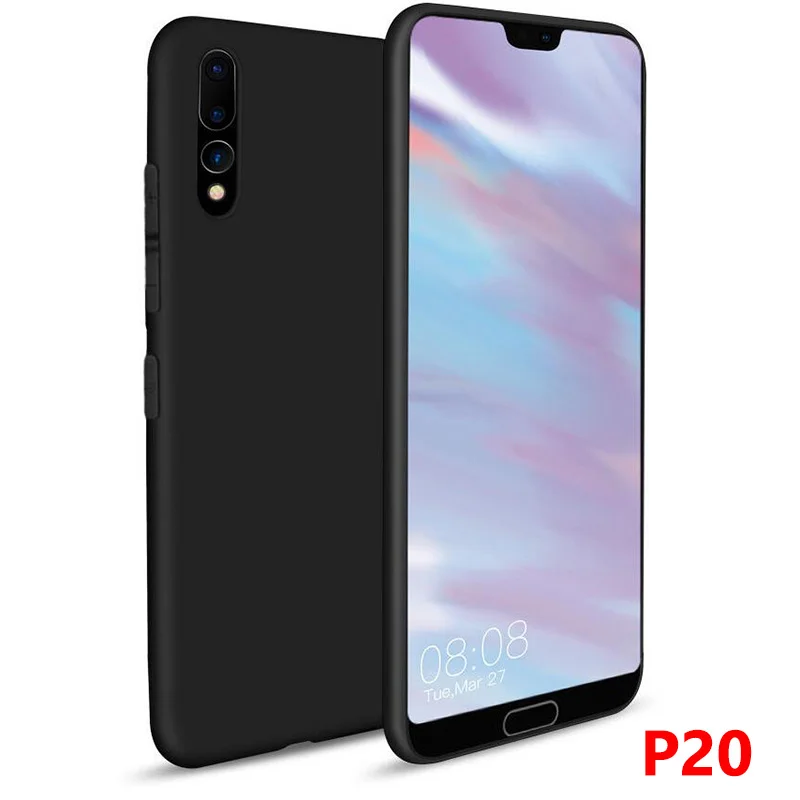 Lainergie для huawei P20 Pro мягкой кремния матовый чехол телефона Lite Nova 3e задняя крышка