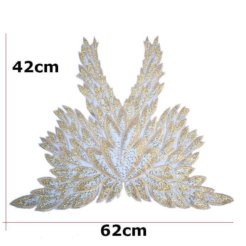 

Gold Line Blue/red Mesh Fabric Embroidery Lace Applique african lace fabric 2018 high quality lace