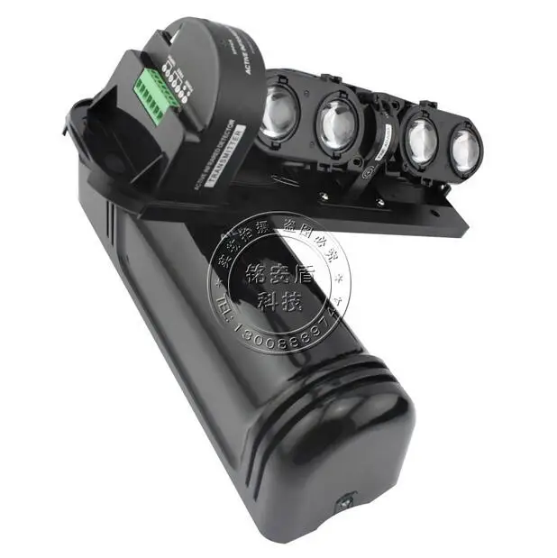 Factory sale Outdoor alarm alert 4 Beams IR Sensor /window door Intruder Alarm Beam 150m Infrared Detector primeter protection |