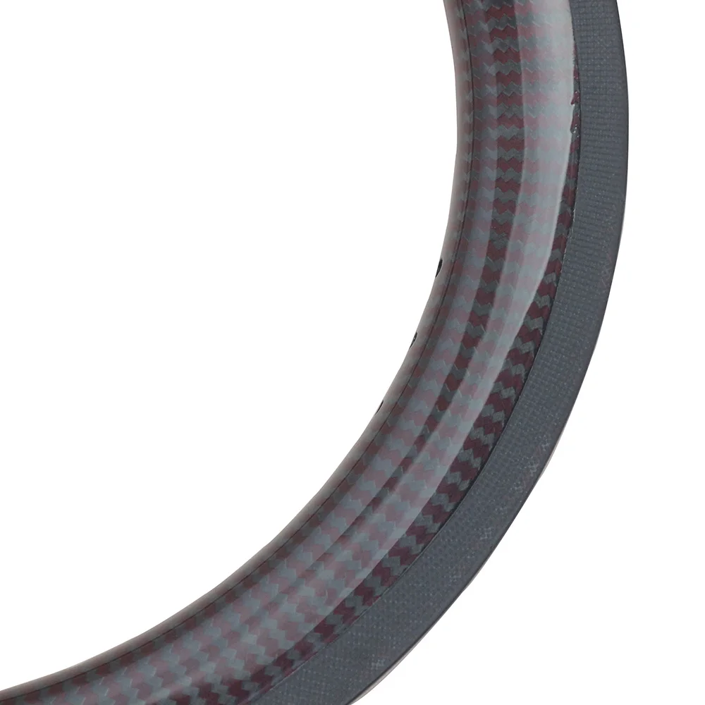 SILVEROCK 1" 1 3/8" 349 карбоновая оправа для складного велосипеда, велосипедные диски 24H 38 мм, дисковые тормозные довые диски, матовые - Цвет: custom color holes