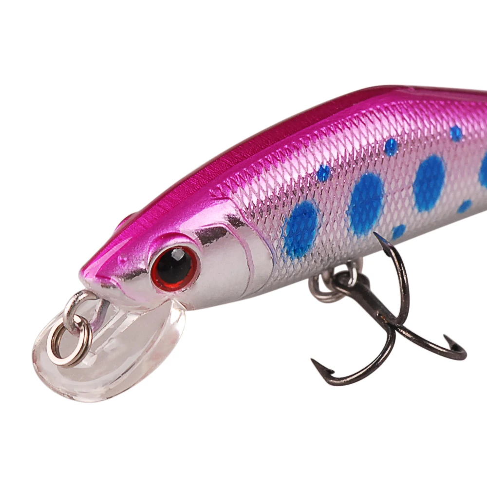 TAF Minnow приманки 50 мм 3 6 г тонущие рыболовные наживки Франция VMC крючками Swimbait ИСОГД