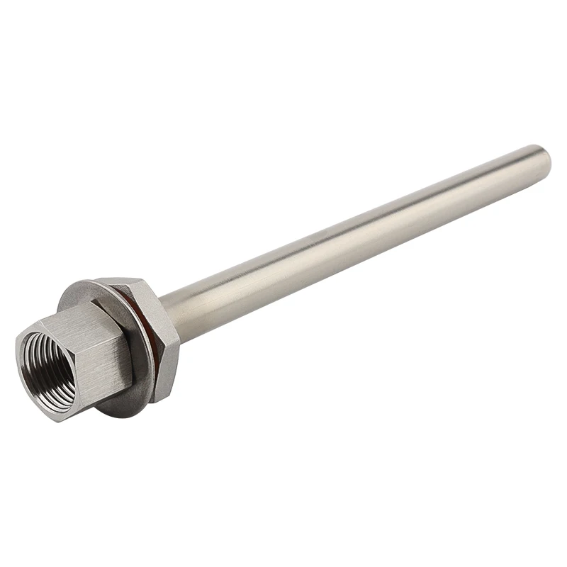 Homebrew Безшовные терморегуляторы 1/" Female NPT 14 мм OD с замковой гайкой+ шайба+ силиконовые уплотнительные кольца сантехника для дома