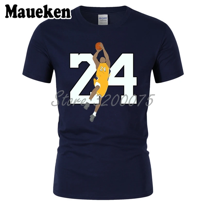 Мужская футболка Kobe Bryant 24 с круглым вырезом W19032301|t shirt men|t shirtshirt men |