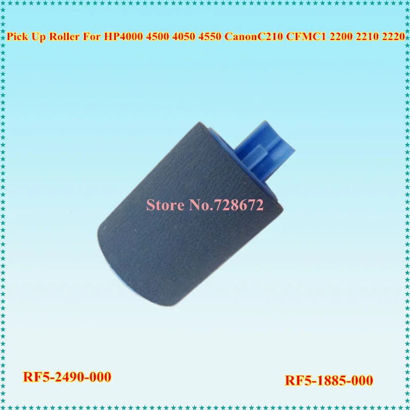6 шт./лот RF5 2490 000 1885 НОВЫЙ Пикап ролик для HP 4000 4050 4500 4550 принтер Запасные части