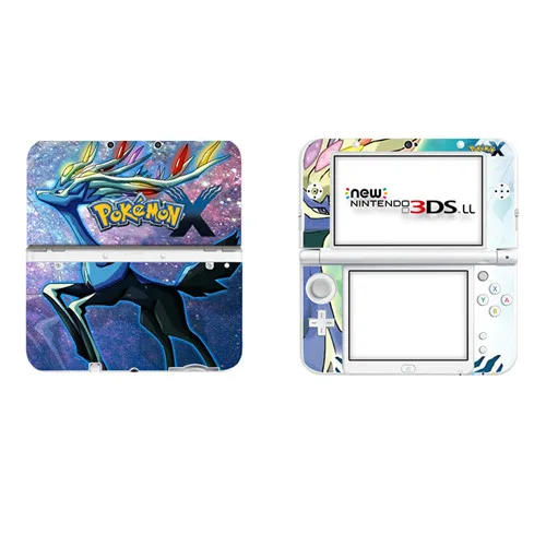 Виниловая наклейка на кожу наклейка на 3DS XL Скины Наклейка s для нового 3DS LL виниловая Защитная Наклейка-для Pokemon GO - Цвет: DSLL0004