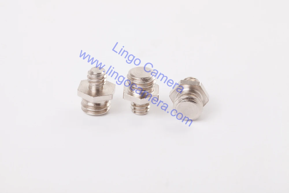 

LL1483 Stainless Steel Silver 1/4" to 3/8" Screw For Camera Tripod Monopod