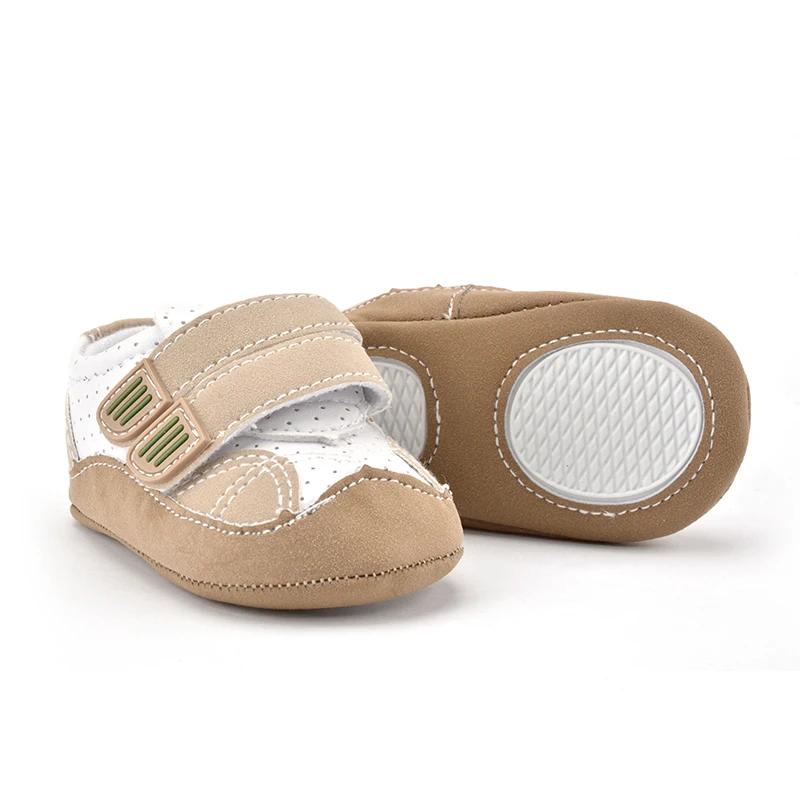 Изящная детская обувь для мальчиков и девочек модная из флока с рисунком