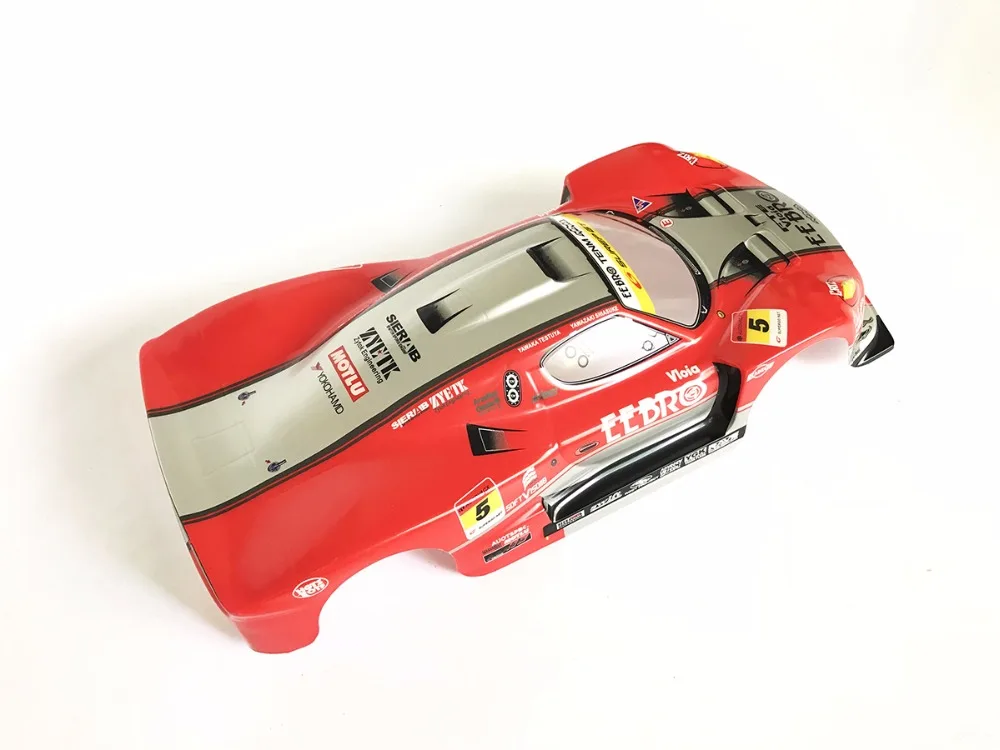 HENGLONG 3851 1 RC EP car Lightning 1/10 Запасные части № 01008 красный корпус автомобиля/корпус
