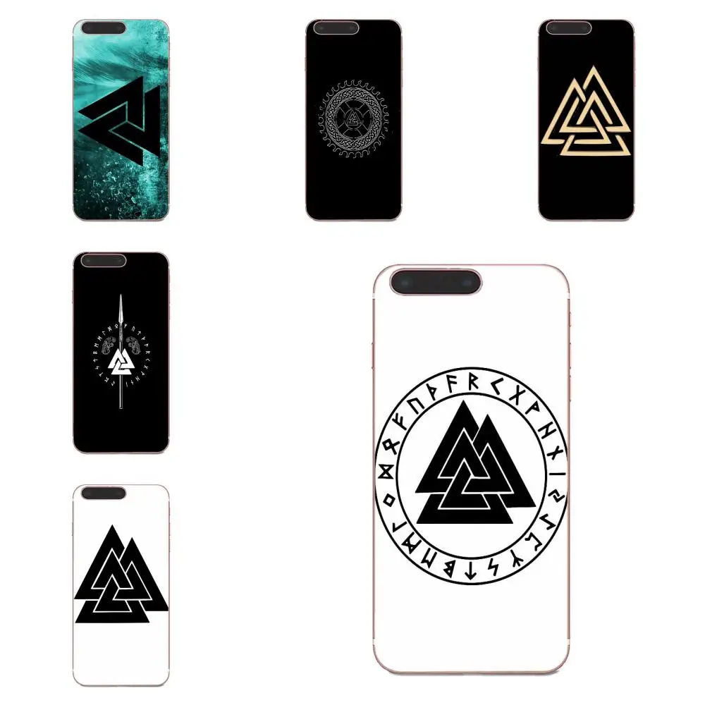 Viking Warrior Valknut Odin логотип для Sony Xperia Z Z1 Z2 Z3 Z4 Z5 compact Mini M2 M4 M5 T3 E3 E5 XA XA1 XZ