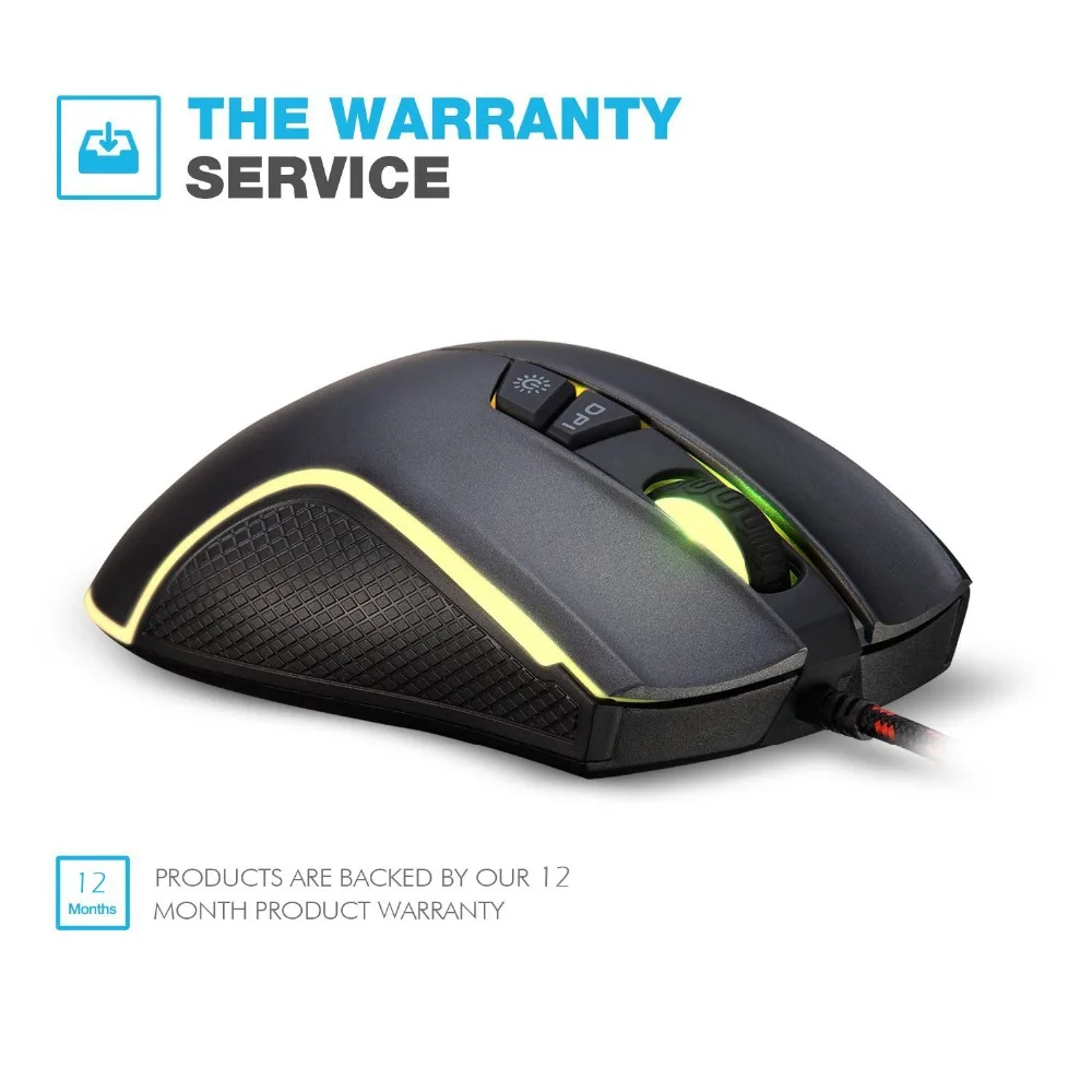 Оригинальная F MOUSE F300 электронная Спортивная программируемая игровая мышь 4000 DPI