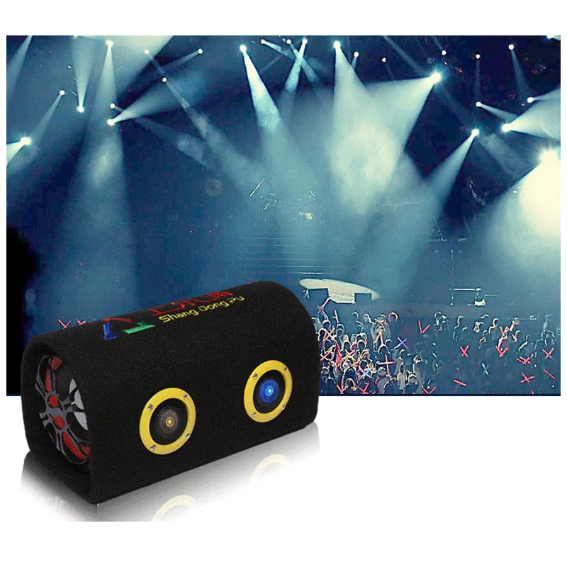 12V 24V 110V 220V 5 дюймовый Динамик коробка автомобильный аудио активный сабвуфер Bluetooth
