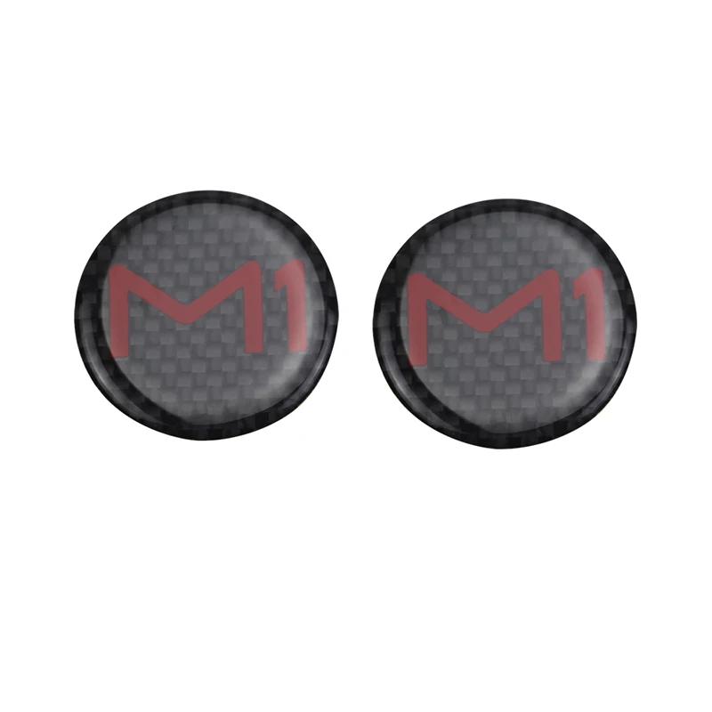 

KODASKIN Motorcycle Stickers Raise 3D Emblem Carbon Decals for NIU M1