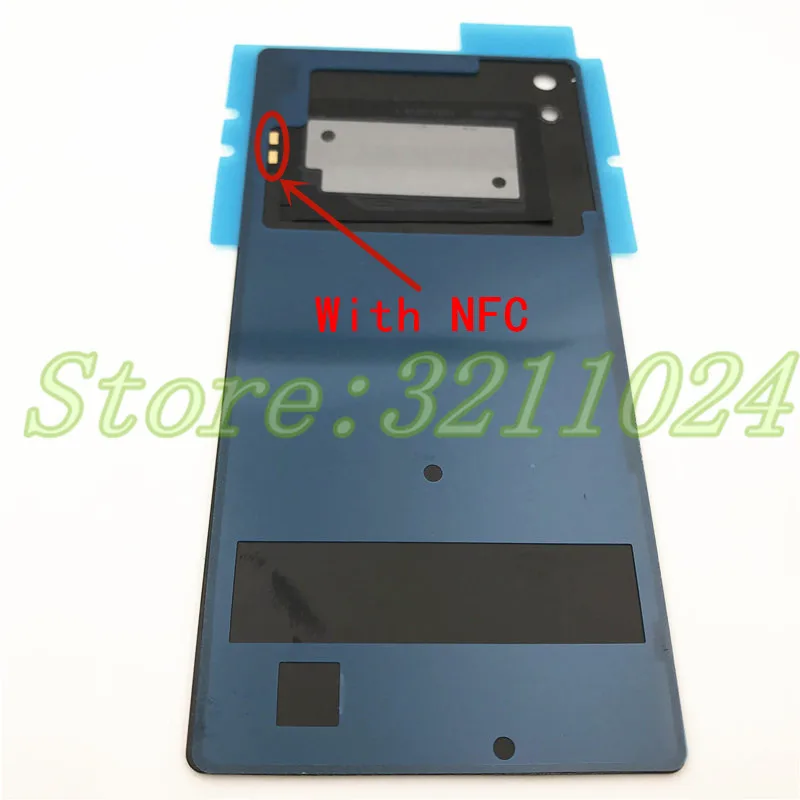 1 шт. Z4 Задняя стеклянная крышка батареи для Sony Xperia Z3 + Plus E6553 чехол Корпус с