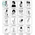 Татуировки Rocooart CC, сексуальные женские, в стиле старой школы, татуировки для девочек, временные татуировки для боди-арта, татуировки