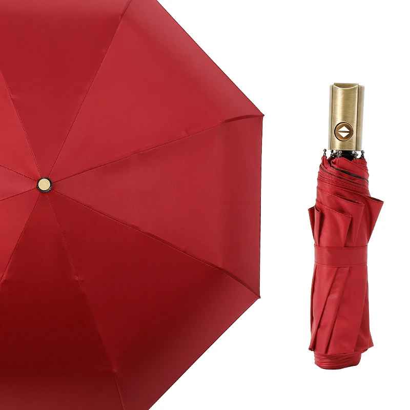 Зонт Автоматический с защитой от ветра складной аксессуар дождя УФ излучения 8 к