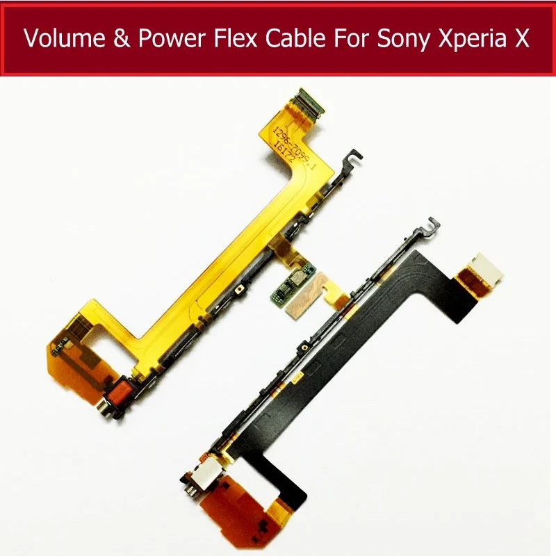 Гибкий кабель громкости и питания для Sony Xperia X/XA/X Performance/X Compact/XZ/XZS/XZ Premium Switch Button