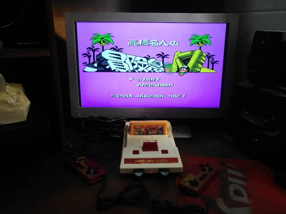 HDMI Ретро ТВ игровая консоль для Nes 8 бит игры Поддержка 60 Pin картридж с двумя геймпадами 500 в 1 картридж 121 встроенных игр