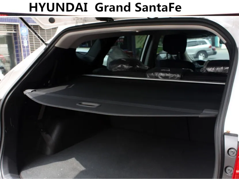 For HYUNDAI Grand SantaFe 2013 2014 2015 2016 Rear Trunk Cargo Cover Security Shield Screen shade High Qualit Car Accessories | Автомобили