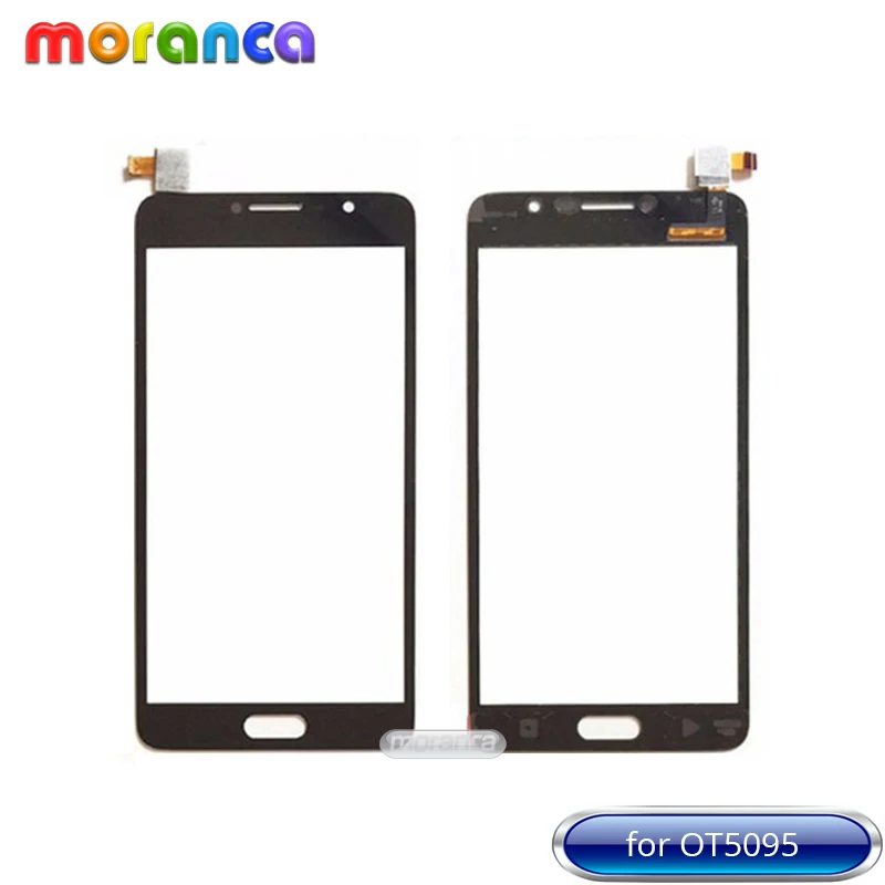 5,5 ''для Alcatel Pop 4S Pop4s OT5095 5095 5095Y сенсорный экран дигитайзер стеклянная Сенсорная панель Черный сенсорный экран+ 3M лента
