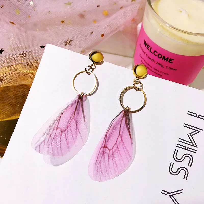 Женские серьги подвески ручной работы в стиле ретро с имитацией жемчуга шифон