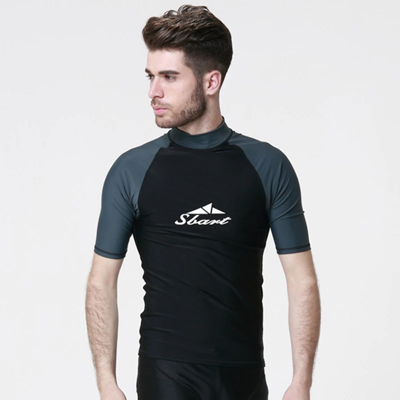 SBART Мужской гидрокостюм для серфинга и подводного плавания виндсерфинга топы UPF50