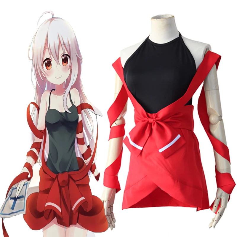 Горячие аниме Urara Meirochou Косплей костюмы чия униформа косплей Хэллоуин
