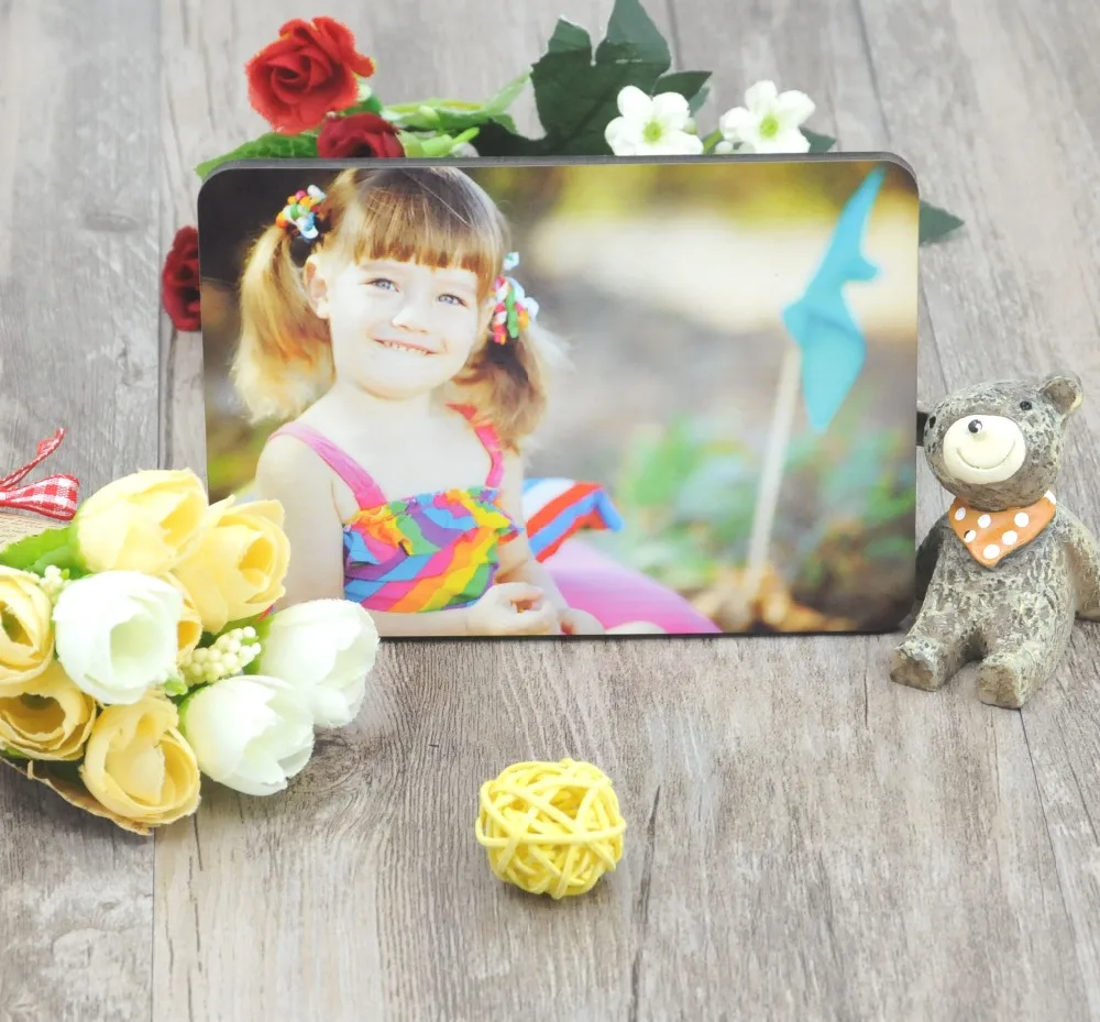 Сублимационная пустая DIY деревянная фоторамка для фотографий МДФ рамка фото