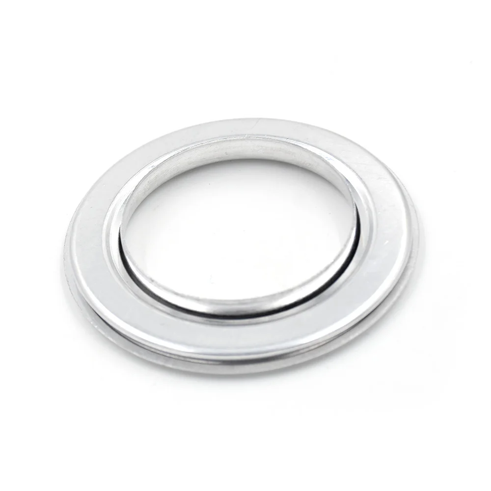 10sets/lot 40mm aluminum metal eyelets Rivets Metal hole Eyelets tool Buttons DIY Tablecloth hole Shower curtain hole