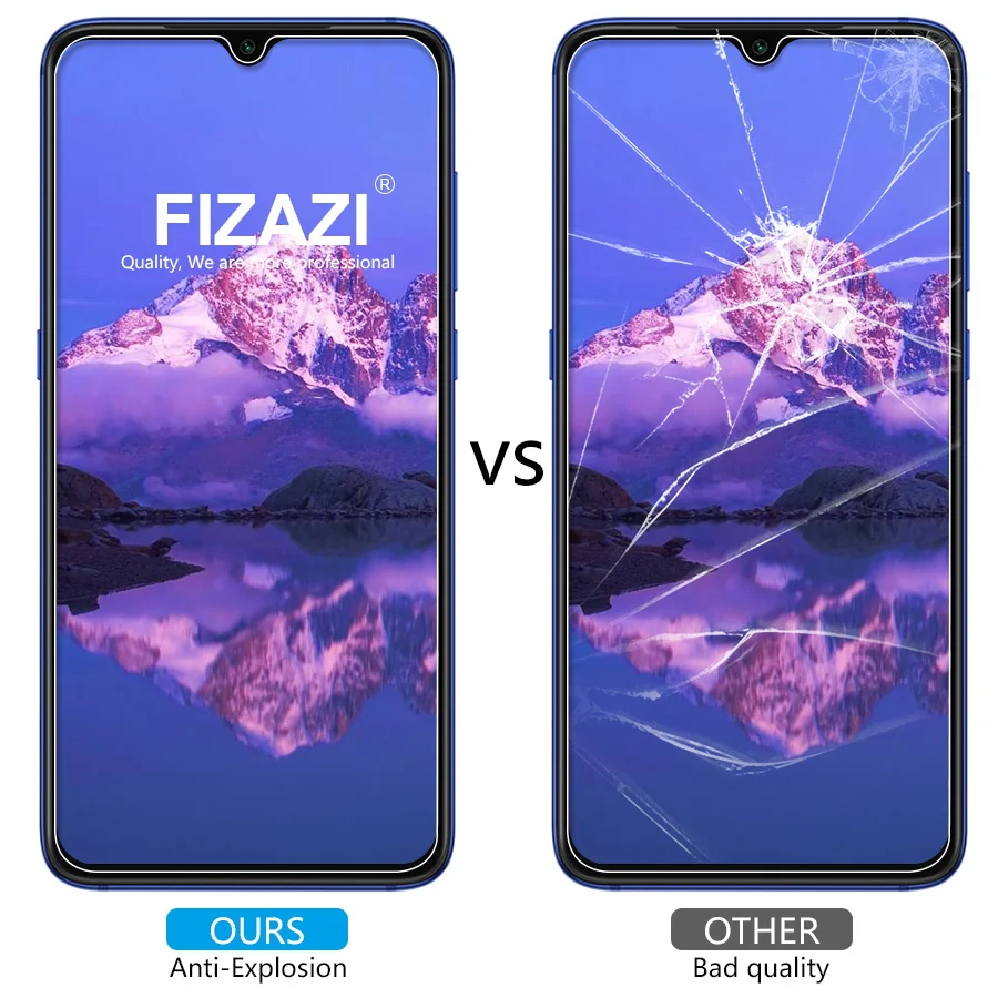 FIZAZI 2.5D Tempered Glass For Xiaomi Mi 9 SE 9H Clear Protective Film Anti Scratch Screen Protector Redmi Note 7 | Мобильные
