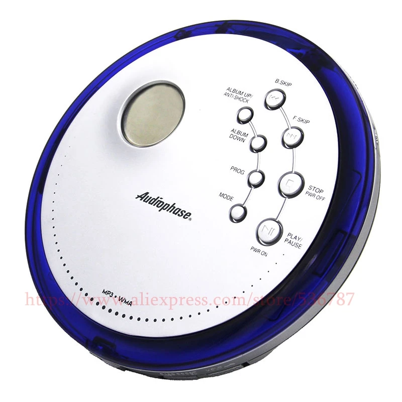 Новое поступление портативный CD плеер Walkman поддержка R/CD RW Питание от батареи AA