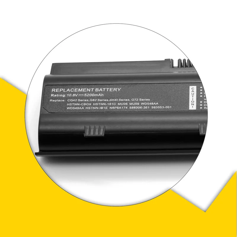 YHR 5200 мАч ноутбука Батарея для hp Pavilion g6 dv6 mu06 586006 321 NBP6A174B1 586007 541 586028 341 588178 141 593553