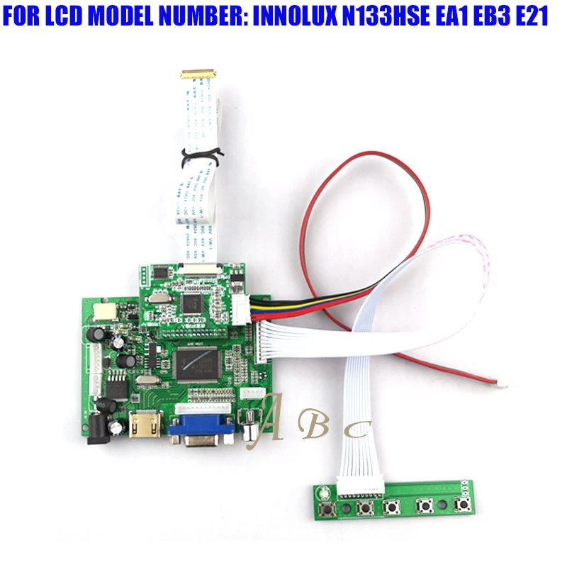 Плата контроллера HDMI VGA 2AV для chemei INNOLUX N133HSE EA1 EB3 E21 13 3 &quot1920X1080 1080P 30Pin EDP панель ЖК
