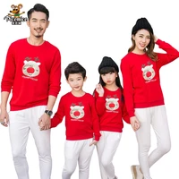 family clothing 2021 christmas deer kid shirts mommy and me clothes mother daughter father baby rompers family matching outfits