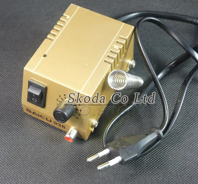 Баку BK 938 Мини паяльная станция 220V/110V для SMD SMT DIP паяльные работы Золотой Малый