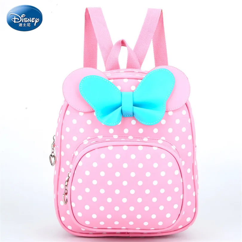 Дисней 2019 рюкзак Минни из искусственной кожи водонепроницаемый детский школьный