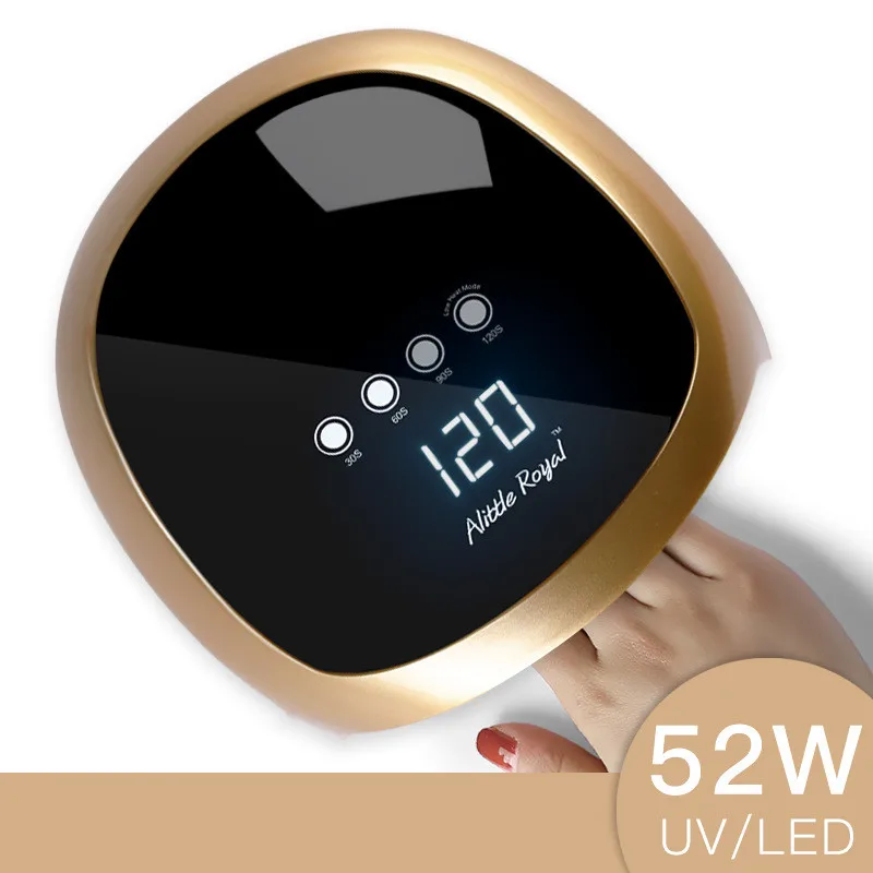 Светодиодсветодиодный лампа 52 Вт Сушилка для ногтей фототерапия аппарат