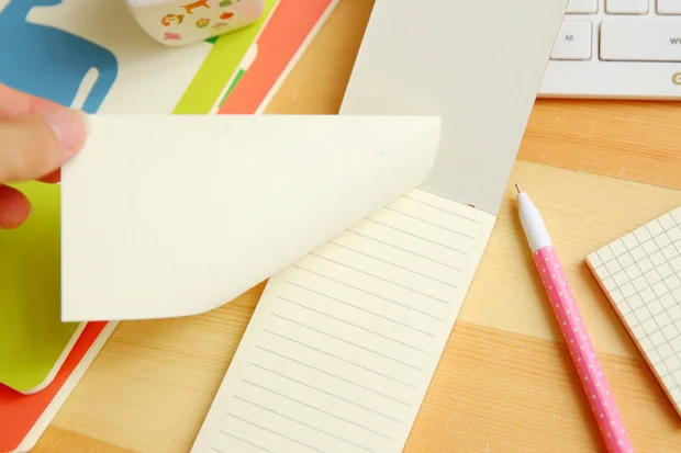 Простой Стильный блокнот для записей из крафт бумаги планировка школьные