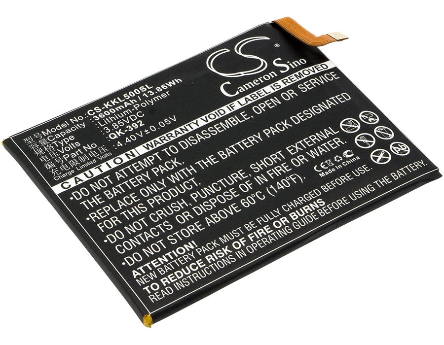 Высококачественная аккумуляторная батарея Cameron Sino для 360 1509 A00 Q5 Plus Qihoo Plus|cameron