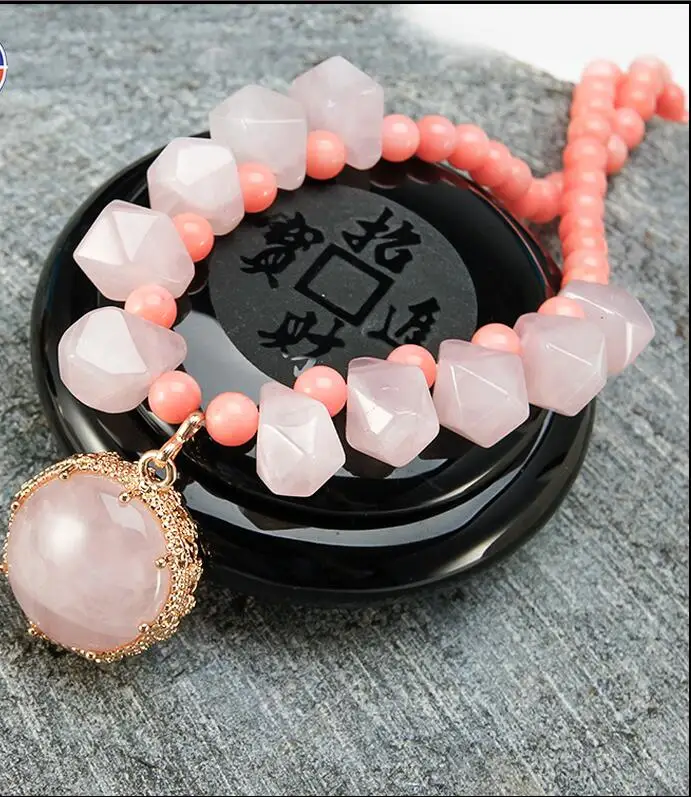 ZCD 2017 704 + чистый желе пудра для тела ожерелье с каплевидными Кристаллами Ожерелье