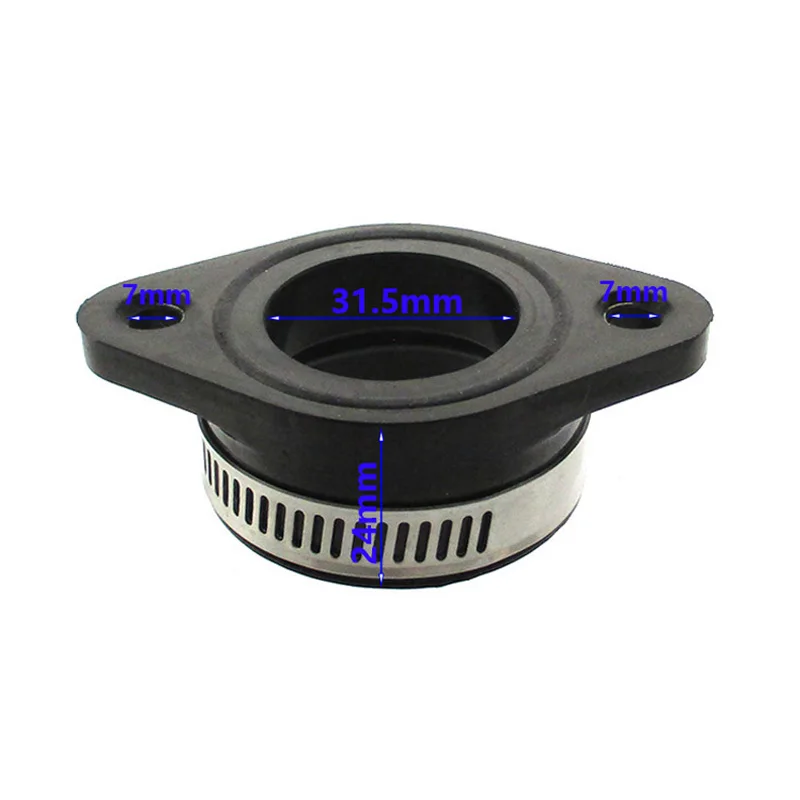 Фланец адаптера карбюратора 60 мм отверстие для болта 40 патрубок Mikuni TM32 TM34 TM33 8012