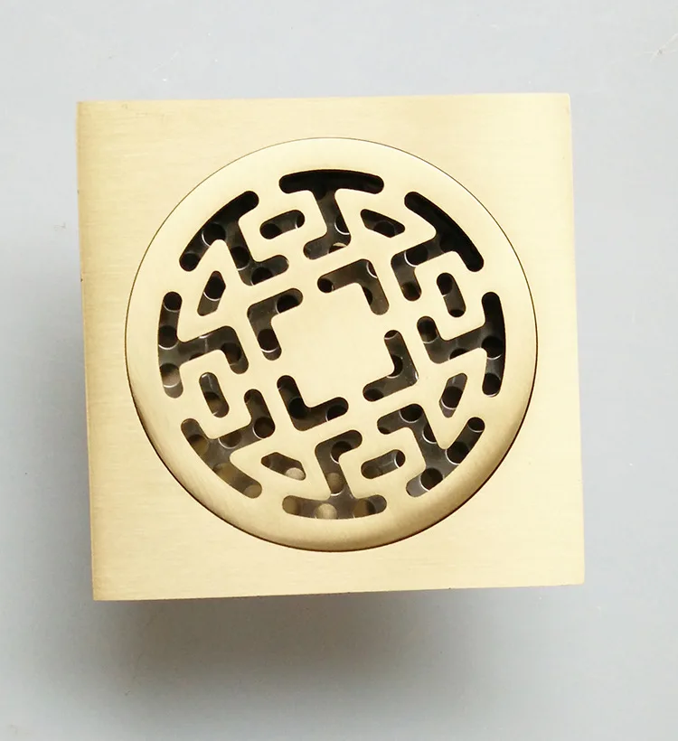 Медные решетки для окон золотого цвета дезодорант слив пола ванная комната