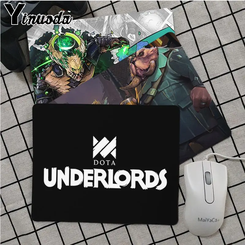 

Maiya High Quality Dota Underlords Silicone Pad to Mouse Game Smooth Writing Pad Desktops Mate gaming mouse pad