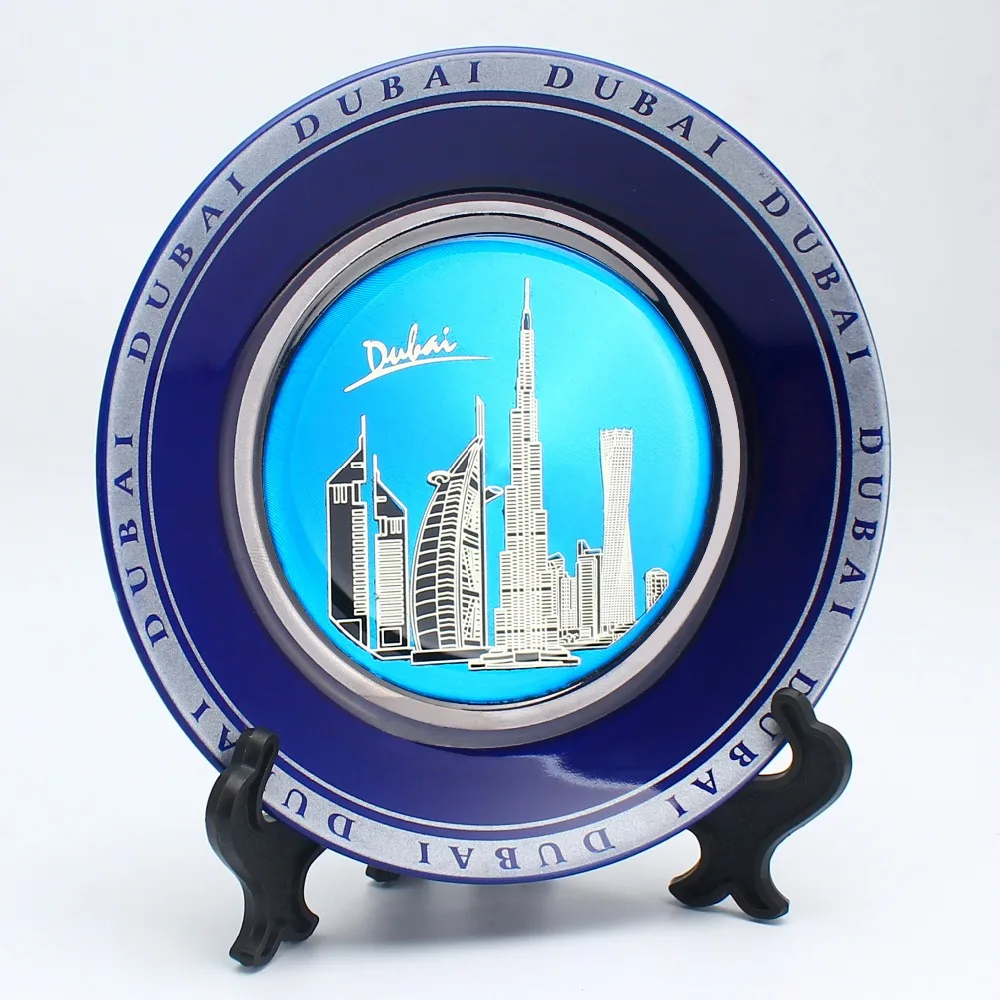 2018 Новая коллекция Дубай Стиль пластина из сплава цинка Artware модная бытовой