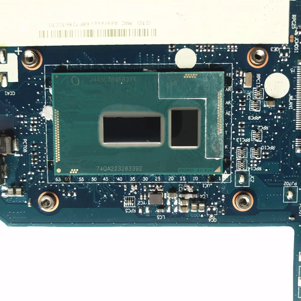 Материнская плата Reboto 5B20H12568 для ноутбука lenovo G40-80 с процессором SR23Y i5-5200 ACLU3/ACLU4 UMA NM-A362 DDR3L MB протестирована
